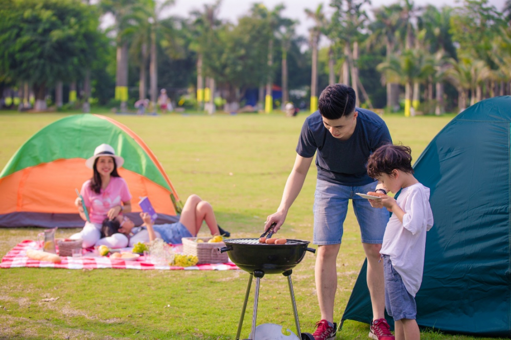 UPDATE những địa điểm cắm trại cực chill tại Hà Nội đang cực HOT