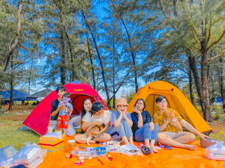 UPDATE những địa điểm cắm trại cực chill tại Tuy Hòa đang cực HOT