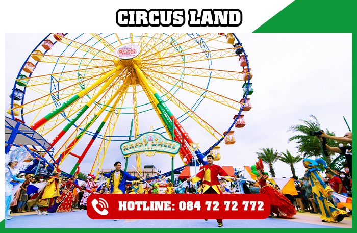 Khu Giải Trí Circus Land Nova World Phan Thiết