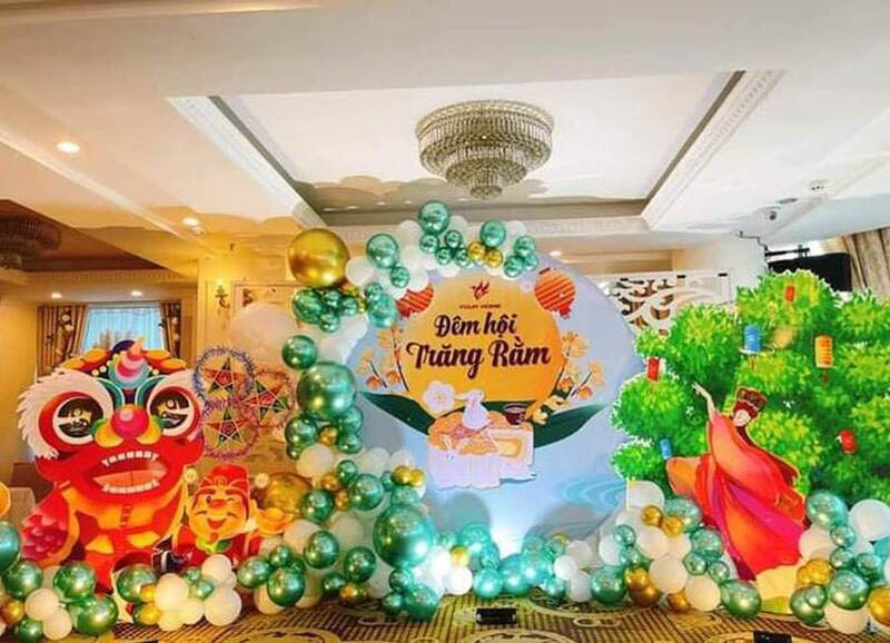 Backdrop Trung Thu Thiết Kế Theo Yêu Cầu – Sáng Tạo, Đúng Concept, In Ấn Sắc Nét