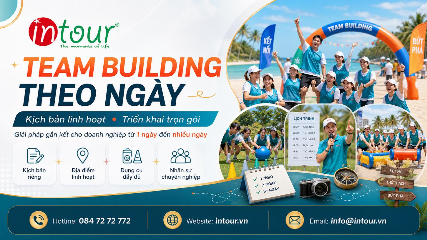 tổ chức team building trọn gói