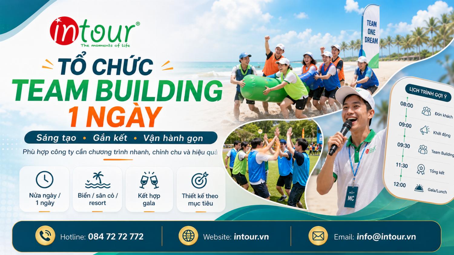 tổ chức team building trọn gói