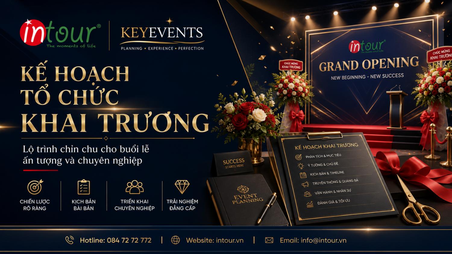 Kế Hoạch Tổ Chức Khai Trương Cho Doanh Nghiệp Từ A-Z