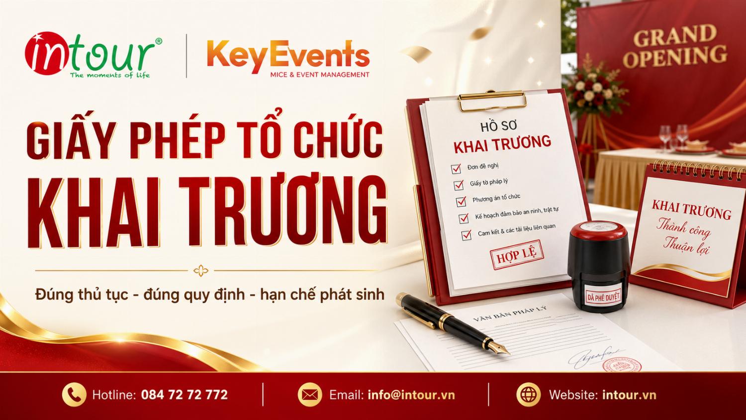 Giấy Phép Tổ Chức Khai Trương: Quy Trình, Thủ Tục, Hồ Sơ & Những Bẫy Pháp Lý Cần Tránh