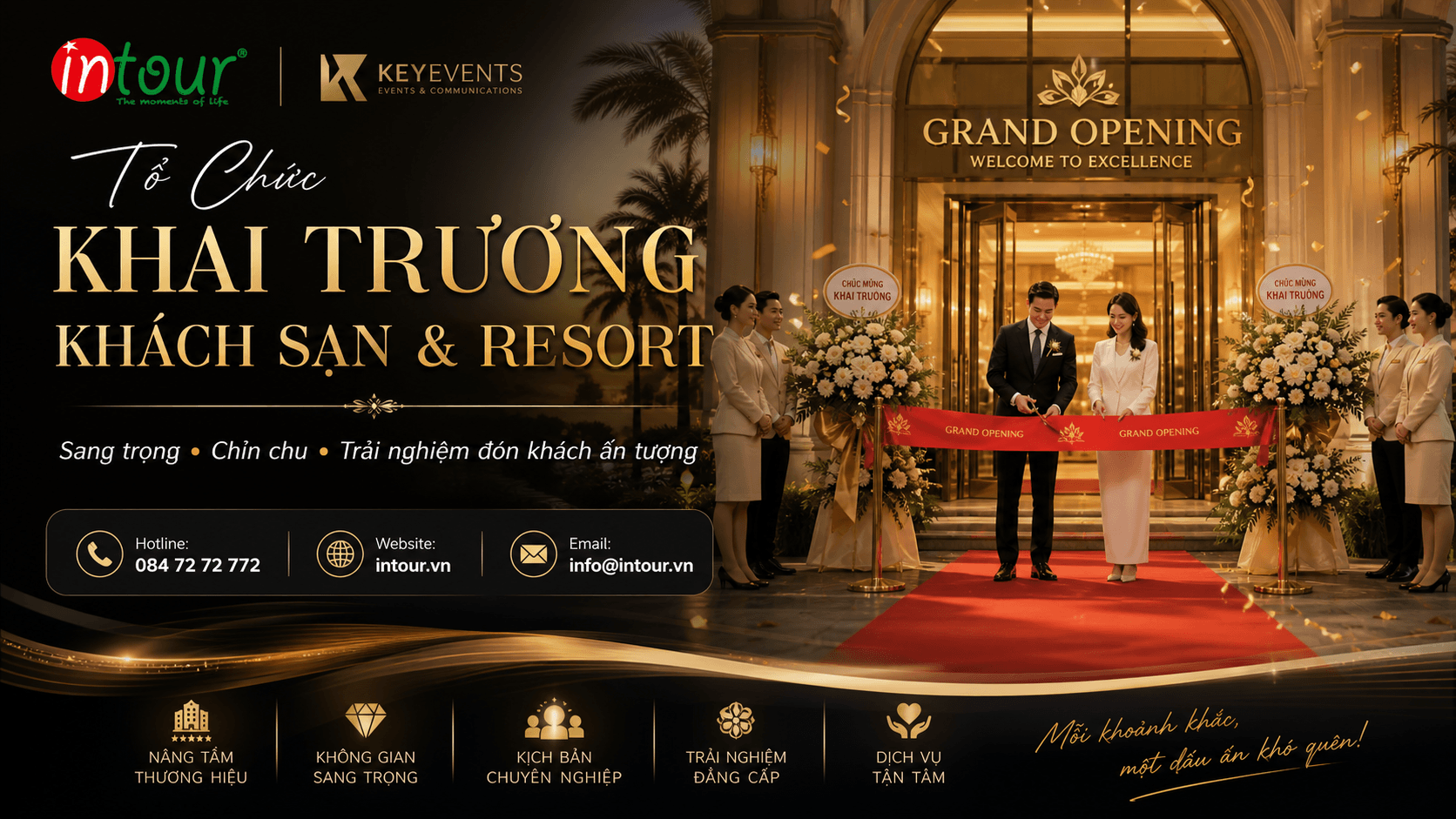 Tổ Chức Khai Trương Khách Sạn, Resort Trọn Gói Tổ Chức Khai Trương Khách Sạn, Resort Trọn Gói