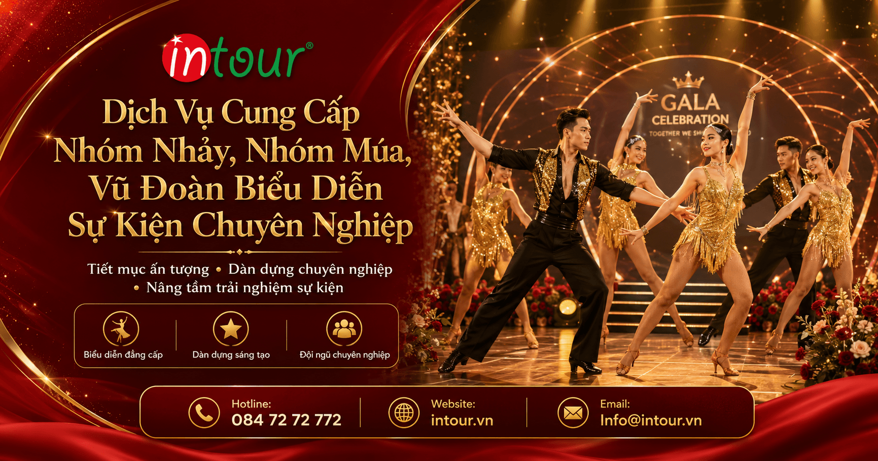  Dịch Vụ Cung Cấp Nhóm Nhảy, Nhóm Múa, Vũ Đoàn Biểu Diễn Sự Kiện Chuyên Nghiệp 