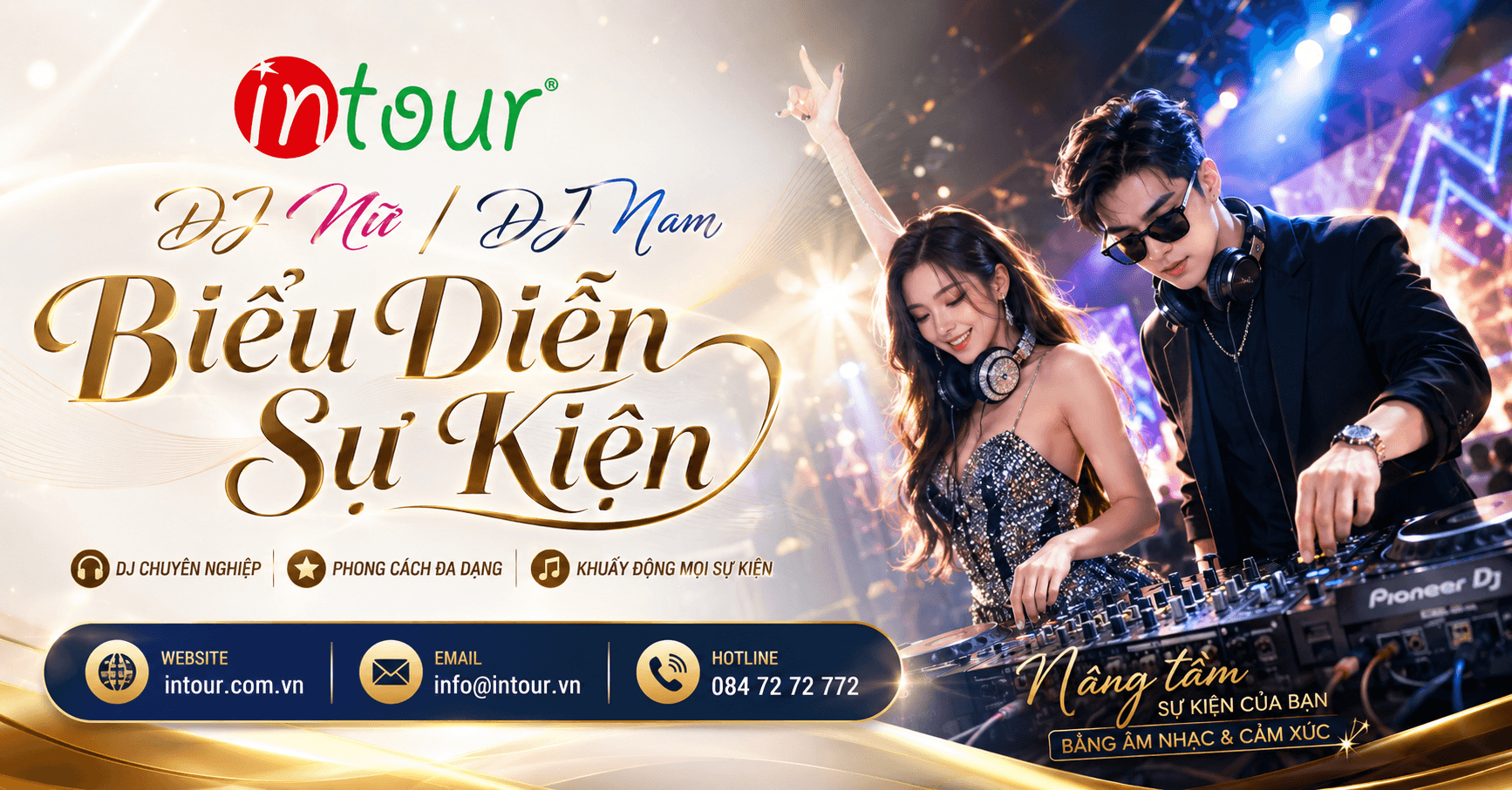 Cho Thuê DJ Nữ / Dj Nam Biểu Diễn Sự Kiện Chuyên Nghiệp