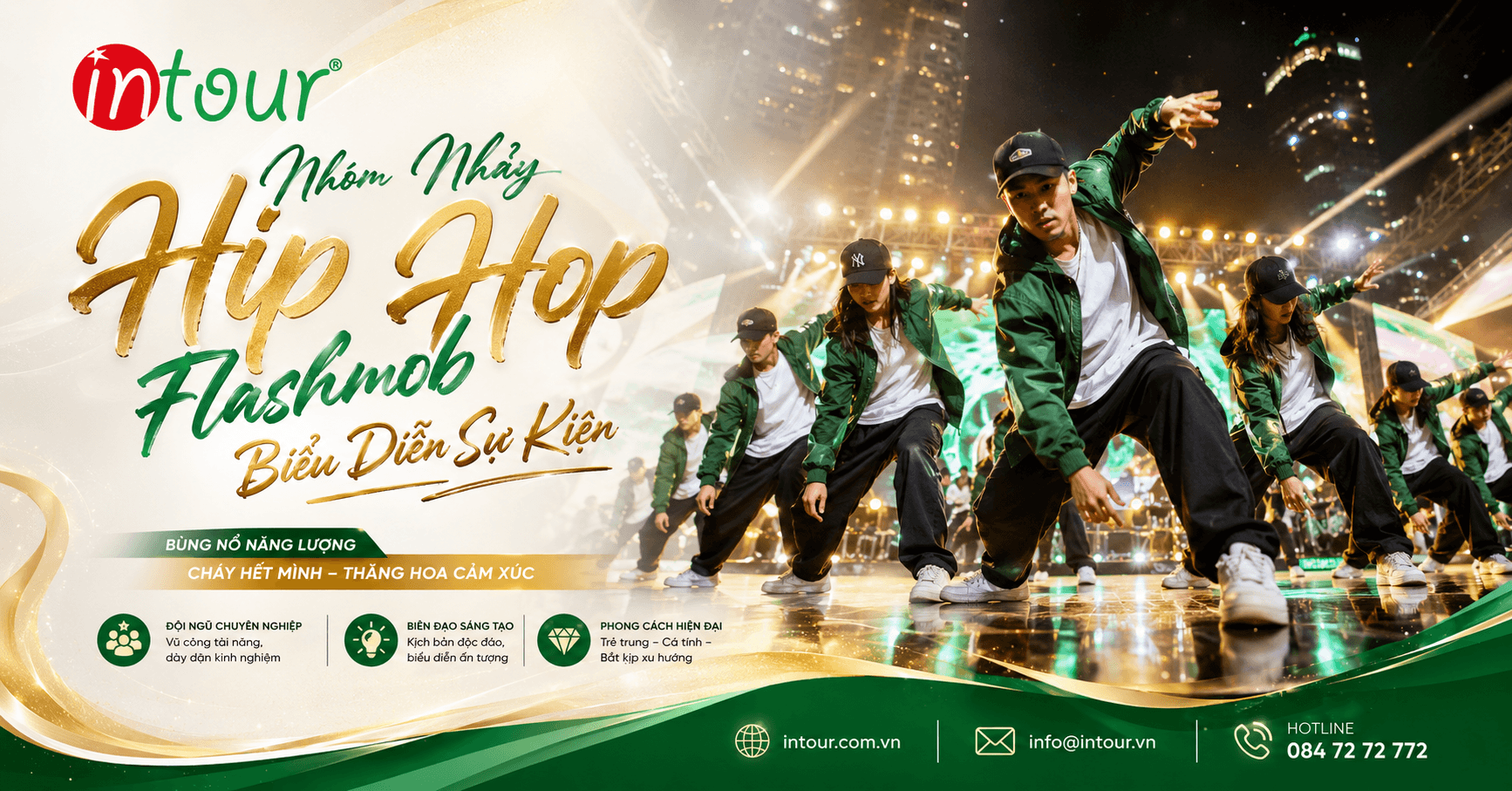 Dịch Vụ Cho Thuê Nhóm Nhảy Hip Hop Flashmob Biểu Diễn Sự Kiện Chuyên Nghiệp