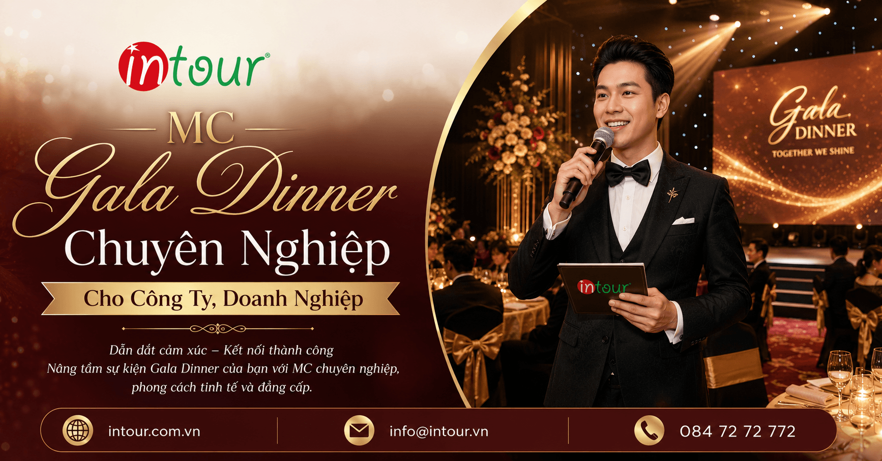 Dịch Vụ Thuê MC Gala Dinner Chuyên Nghiệp Cho Công Ty, Doanh Nghiệp