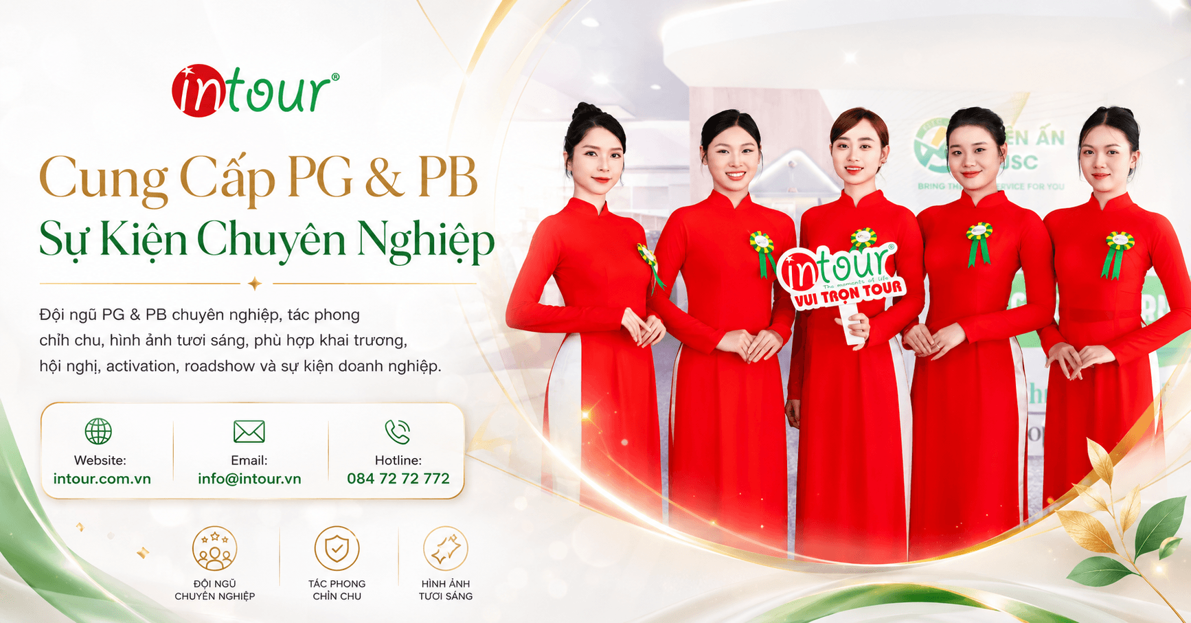 Dịch Vụ Cung Cấp PG Sự Kiện Chuyên Nghiệp