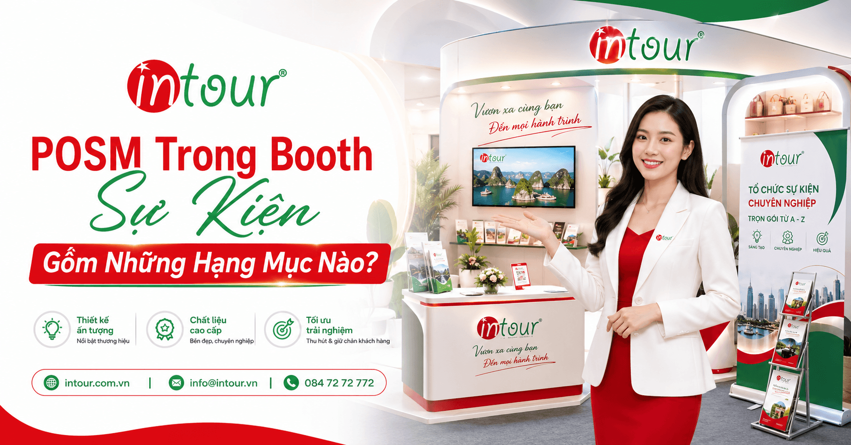 POSM Trong Booth Sự Kiện Gồm Những Hạng Mục Nào?