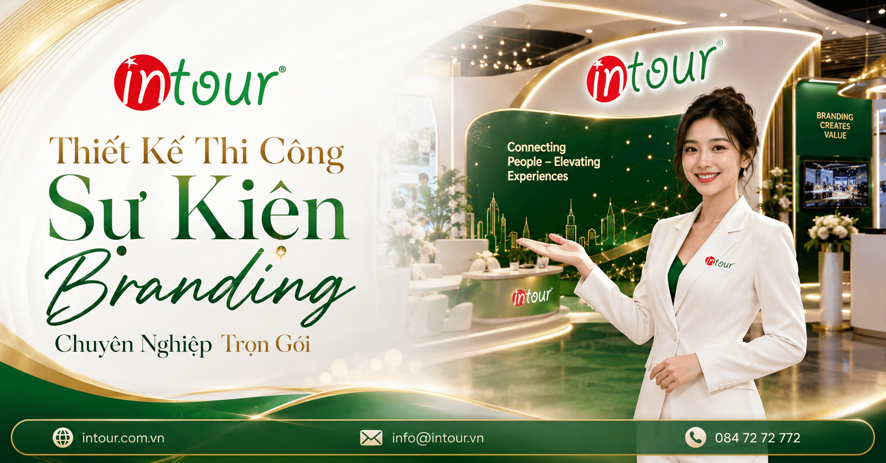 Thiết Kế Thi Công Sự Kiện Branding Chuyên Nghiệp Trọn Gói