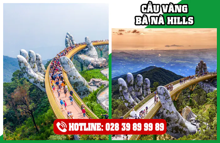 Cầu Vàng Bà Nà Hills Đà Nẵng