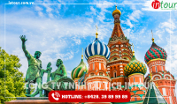 Tour Du Lịch Nga: Matxcova - Làng Volga - St. Petersburg 10 Ngày 9 Đêm Năm 2024