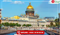 Tour Du Lịch Nga: Matxcova - St. Petersburg 8 Ngày 7 Đêm 2024
