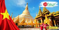 Tour Du Lịch Myanmar 4 Ngày 3 Đêm  Lễ 30/4/2024