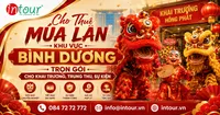 Cho Thuê Múa Lân Khu Vực Bình Dương Trọn Gói Cho Khai Trương, Trung Thu, Sự Kiện