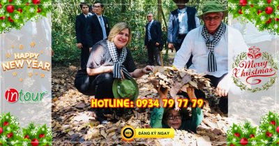 Tour Du Lịch địa đạo củ chi 1 Ngày Tết Dương Lịch 2026