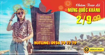 Tour Du Lịch Phú Yên Đảo Hòn Nưa 3 Ngày 3 Đêm Lễ 2/9/2026