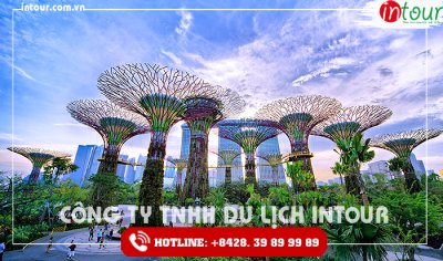 Tour Du Lịch Singapore 3 Ngày 2 Đêm 2025: Gardens By The Bay - Universal Studios - Merlion Park