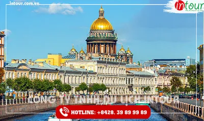 Tour Du Lịch Nga: Matxcova - St. Petersburg 8 Ngày 7 Đêm 2026