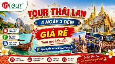 Tour Thái Lan 4 ngày 3 đêm 2026