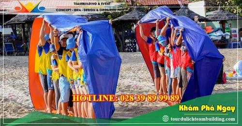 Tour Du Lịch Teambuilding Biển + Gala Lunch Long Hải 1 Ngày Năm 2026