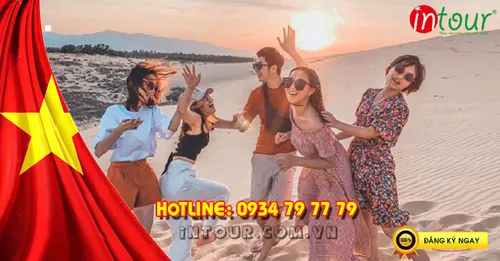 Tour Du Lịch Mũi Né 2 Ngày 1 Đêm Lễ 30/4/2026: Bikini Beach - Làng Chài - Hana Beach