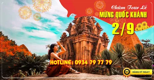 Tour Du Lịch Nha Trang 2 Ngày 1 Đêm Lễ 2/9/2026