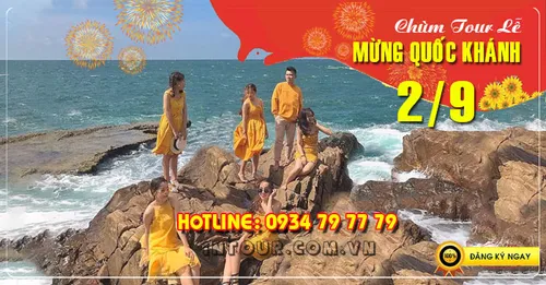 Tour Du Lịch Ninh Chữ - Vịnh Vĩnh Hy - Đảo Bình Hưng 2 Ngày 2 Đêm Lễ 2/9/2026