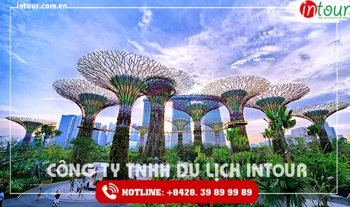 Tour Du Lịch Singapore 3 Ngày 2 Đêm 2026: Gardens By The Bay - Universal Studios - Merlion Park