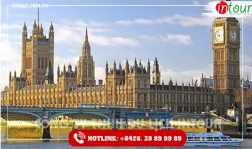 Tour Du Lịch Anh London - Edinburgh - Manchester 9 Ngày 8 Đêm 2026