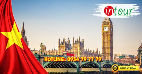 Tour Du Lịch Anh 9 Ngày 8 Đêm  Lễ 30/4/2026