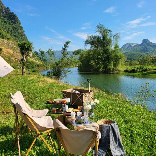 UPDATE những địa điểm cắm trại cực chill tại Hạ Long đang cực HOT