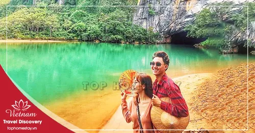 Tour Động Thiên Đường - Vườn thực vật – Động Phong Nha 1 Ngày