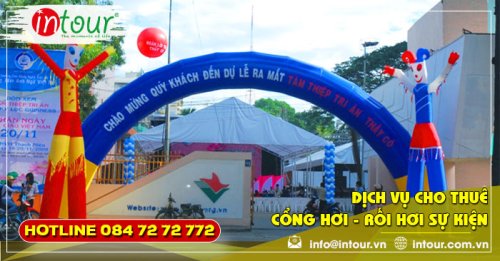 Dịch Vụ Cho Thuê Cổng Hơi, Rối Hơi Sự Kiện Chuyên Nghiệp