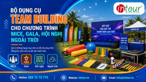 Bộ Dụng Cụ Team Building Cho Chương Trình MICE, Gala, Hội Nghị Ngoài Trời