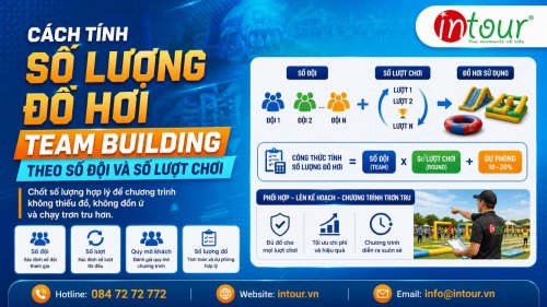 Cách Tính Số Lượng Đồ Hơi Team Building Theo Số Đội Và Số Lượt Chơi