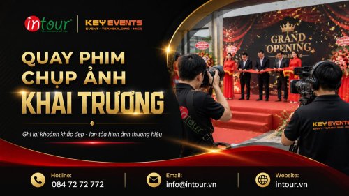 Quay Phim Chụp Ảnh Khai Trương Chuyên Nghiệp