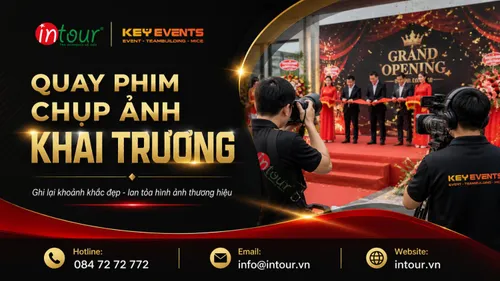 Quay Phim Chụp Ảnh Khai Trương Chuyên Nghiệp