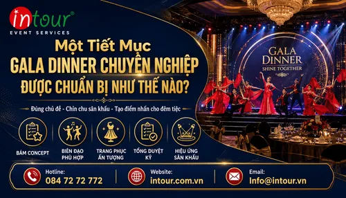 Một Tiết Mục Gala Dinner Chuyên Nghiệp Được Chuẩn Bị Như Thế Nào?