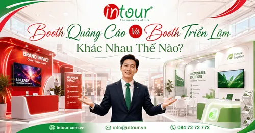 Booth Quảng Cáo Và Booth Triển Lãm Khác Nhau Thế Nào?