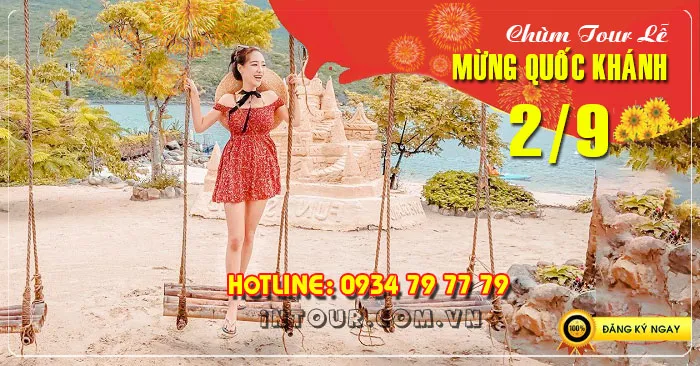 Tour Du Lịch Đảo Bình Ba 2 Ngày 1 Đêm Lễ 2/9/2026