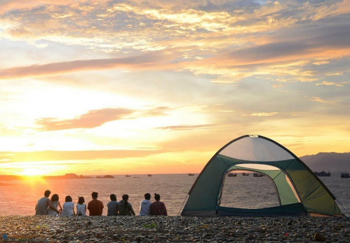 UPDATE những địa điểm cắm trại cực chill tại Sầm Sơn đang cực HOT
