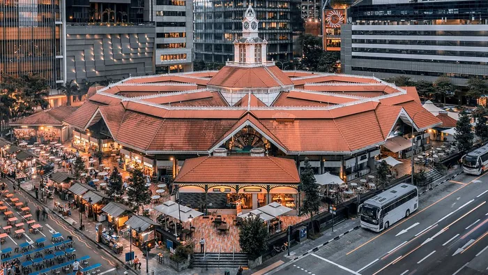 Thiên Đường Ẩm Thực Lau Pa Sat Singapore