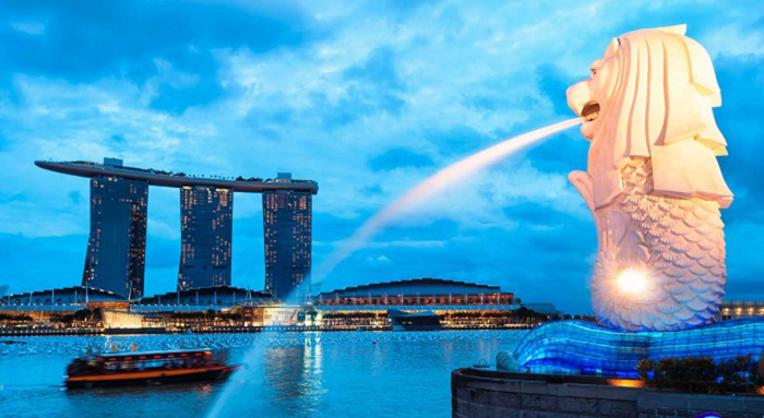 Công Viên Sư Tử Biển Merlion Park - Biểu Tượng Singapore