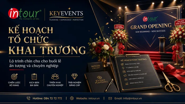 Kế Hoạch Tổ Chức Khai Trương Cửa Hàng, Công Ty Chi Tiết