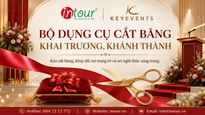 Cho Thuê Bộ Dụng Cụ Cắt Băng Khai Trương, Khánh Thành