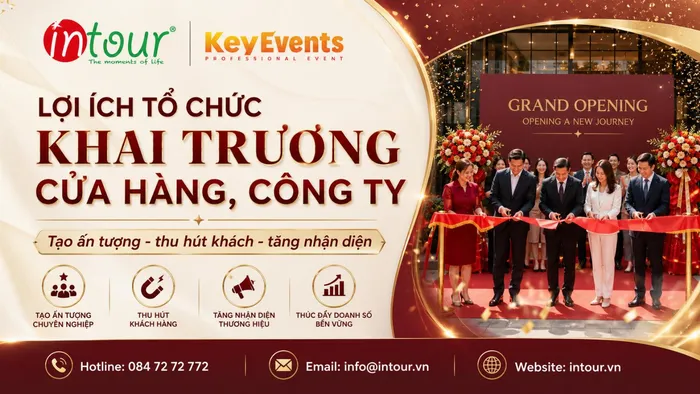 Lợi Ích Tổ Chức Khai Trương Cửa Hàng, Công Ty
