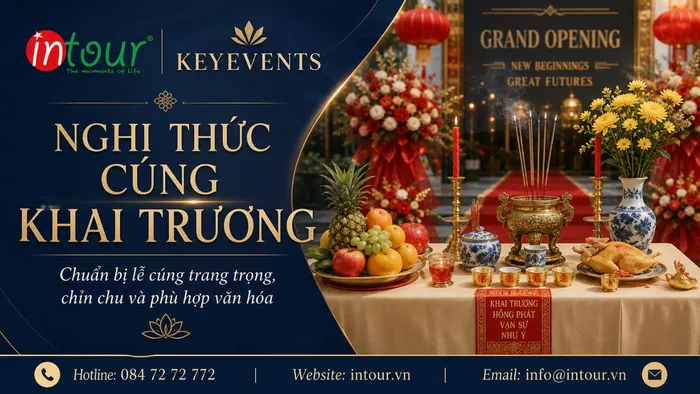 Nghi Thức Cúng Khai Trương Đúng Cách, Trang Trọng